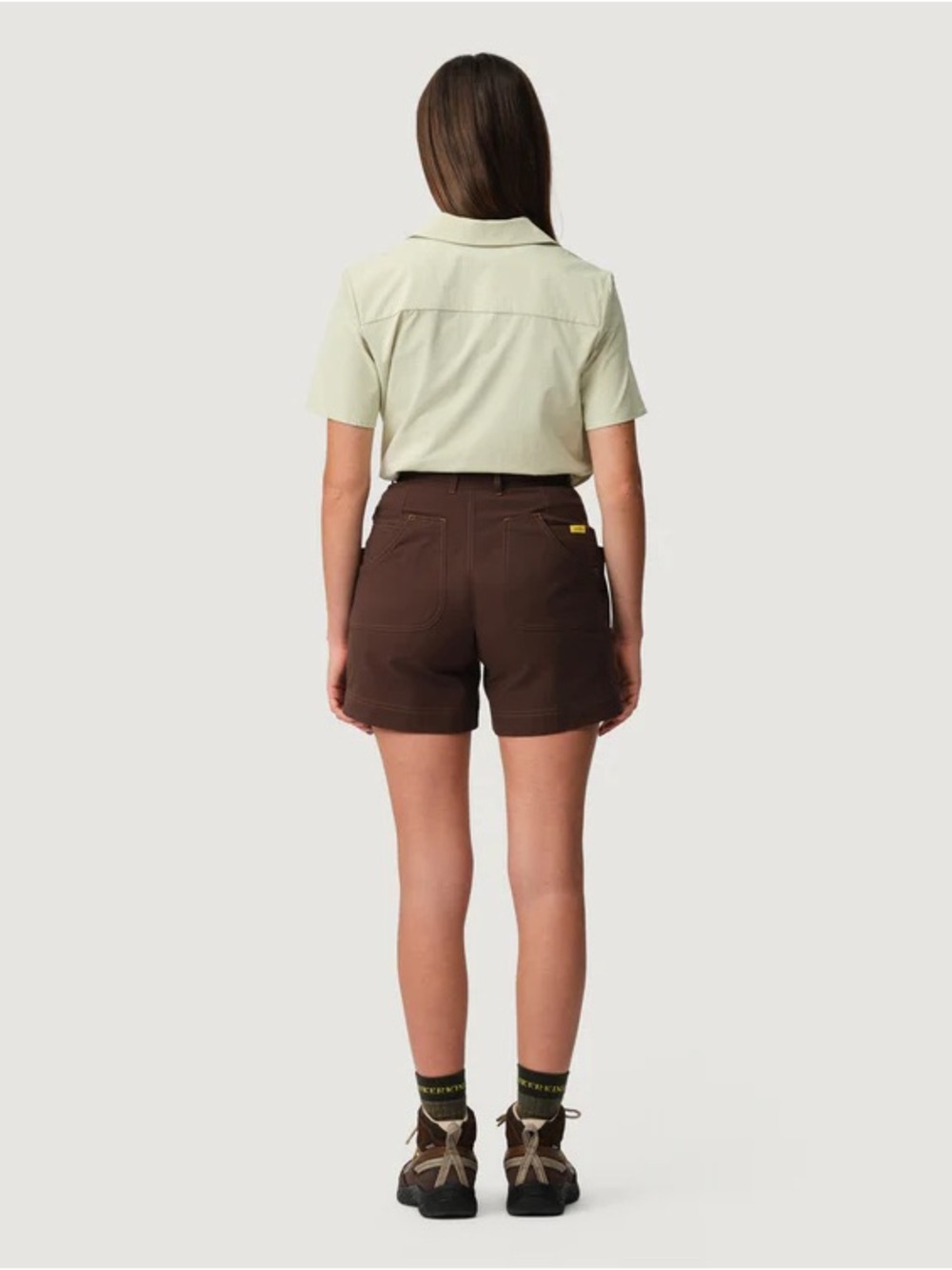 Hikerkind 8 Pocket Shorts in Garnet NWT - Picture 3 of 7